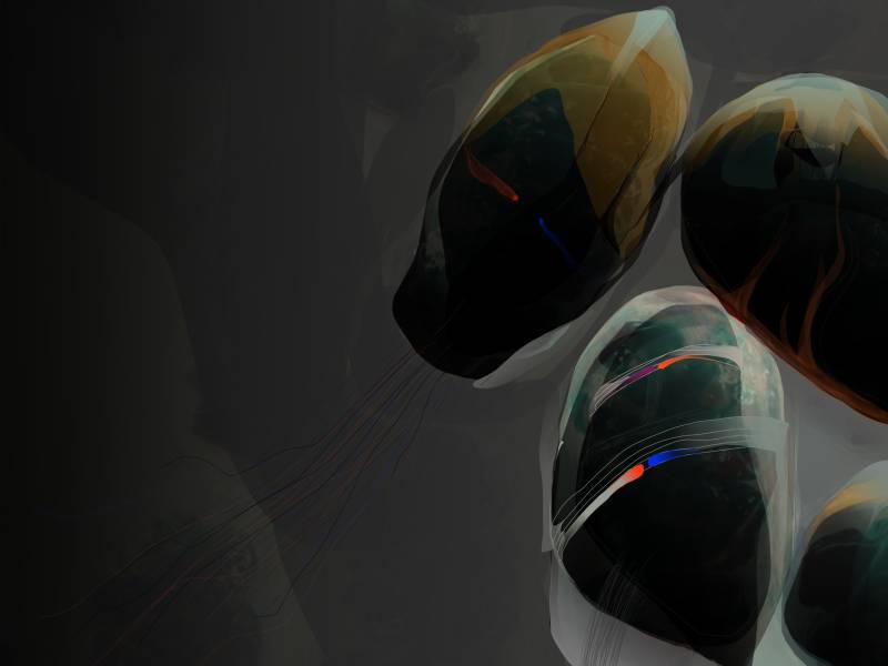 Myth 5.0 (In the beginning) - tegnet på iPad i Paintbook